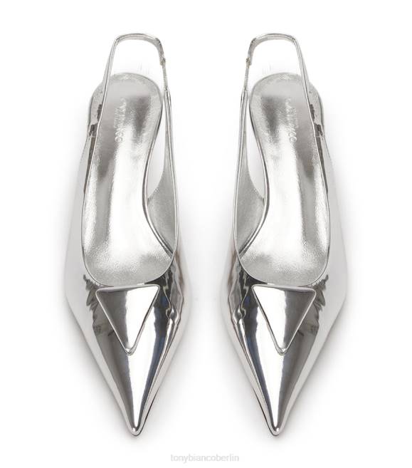 Pumps | de Tony Bianco Frauen Kimmy-Heels silberner Glanz 4624316